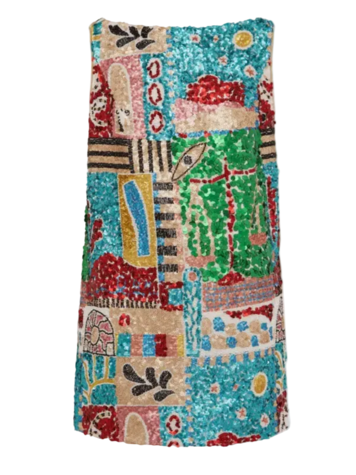 ALÉMAIS Jazz Embellished Mini Dress - Multi - Image 1 of 4