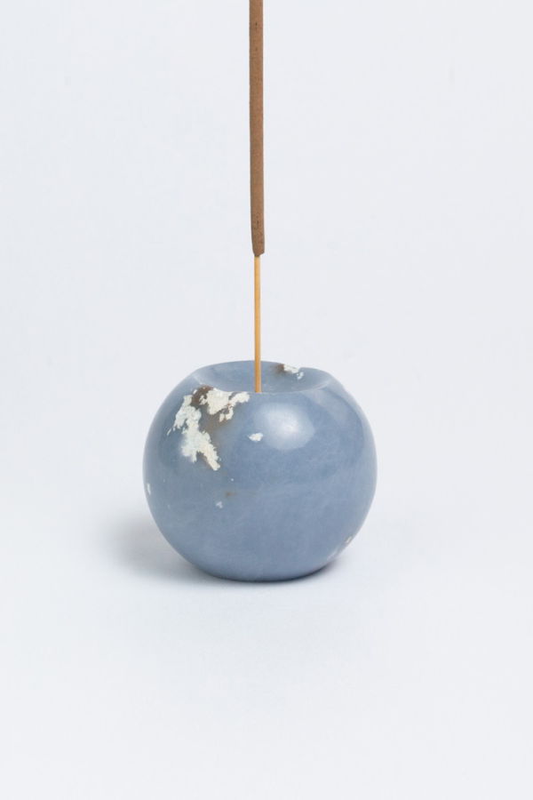 Gemstone Sphere Incense Holder - Celestina