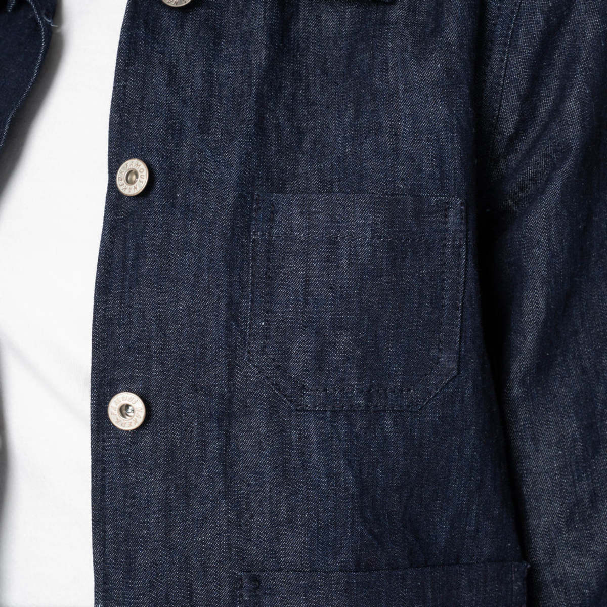 Naked & Famous Gracie Jacket - Indigo - Image 4 of 4
