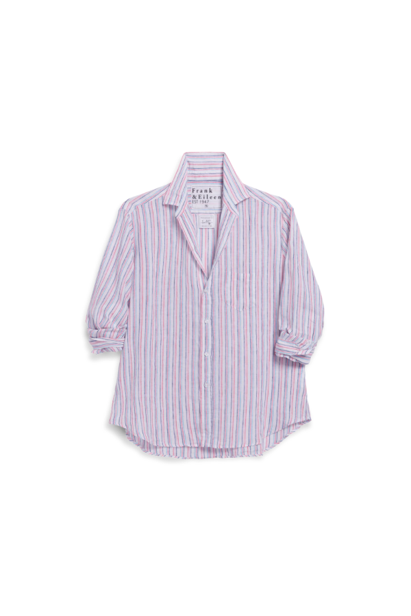 Frank & Eileen Eileen Relaxed Button-Up Shirt - Multicolor Stripe