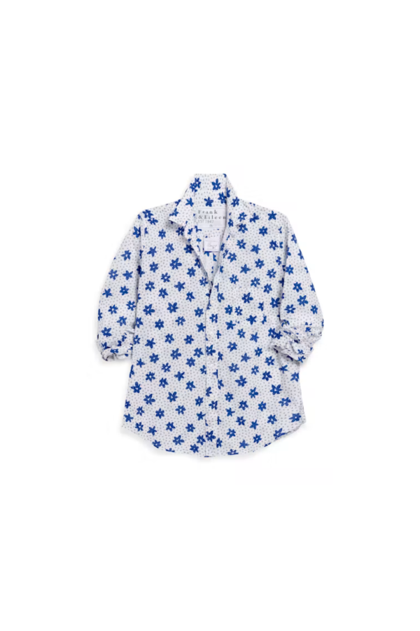Frank & Eileen Eileen Relaxed Button-Up Shirt - Small Flowers/ Big Flowers
