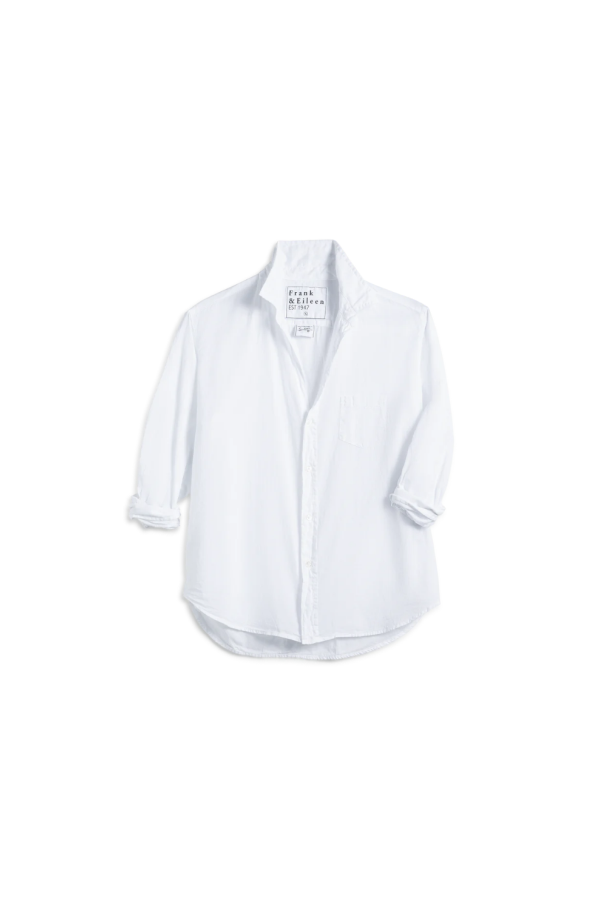 Frank & Eileen Eileen Relaxed Button-Up Shirt - White