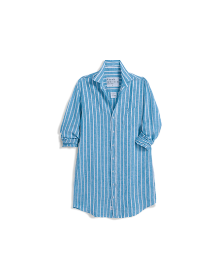 Frank & Eileen Paul Italian Poplin Shirt - Horizontal Stripe