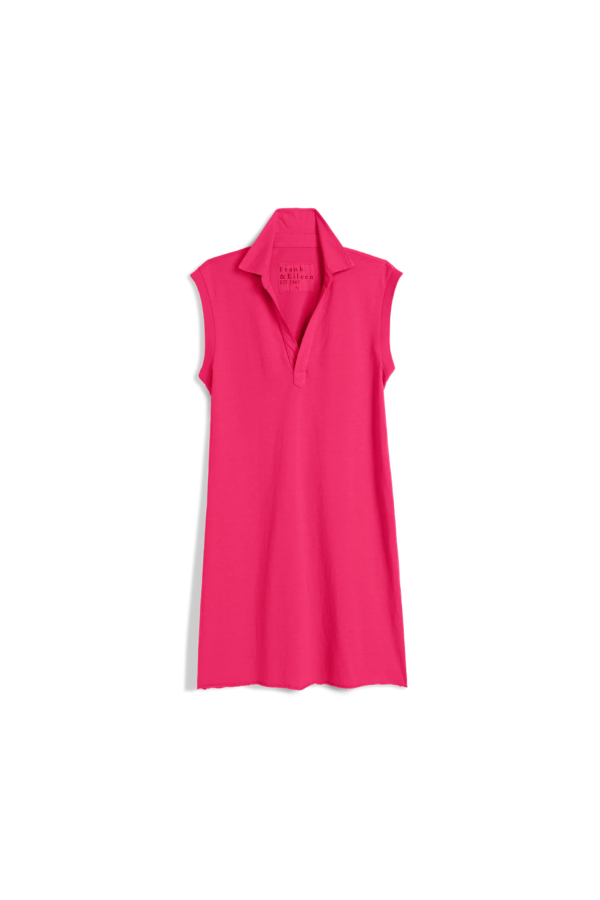 Frank & Eileen Mini Lily Polo Dress - Zinnia