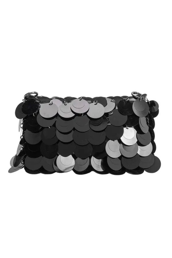 Melie Bianco Gillie Sequin Crossbody Bag