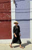 Two Grid Caftan Dress - Thumbnail 1