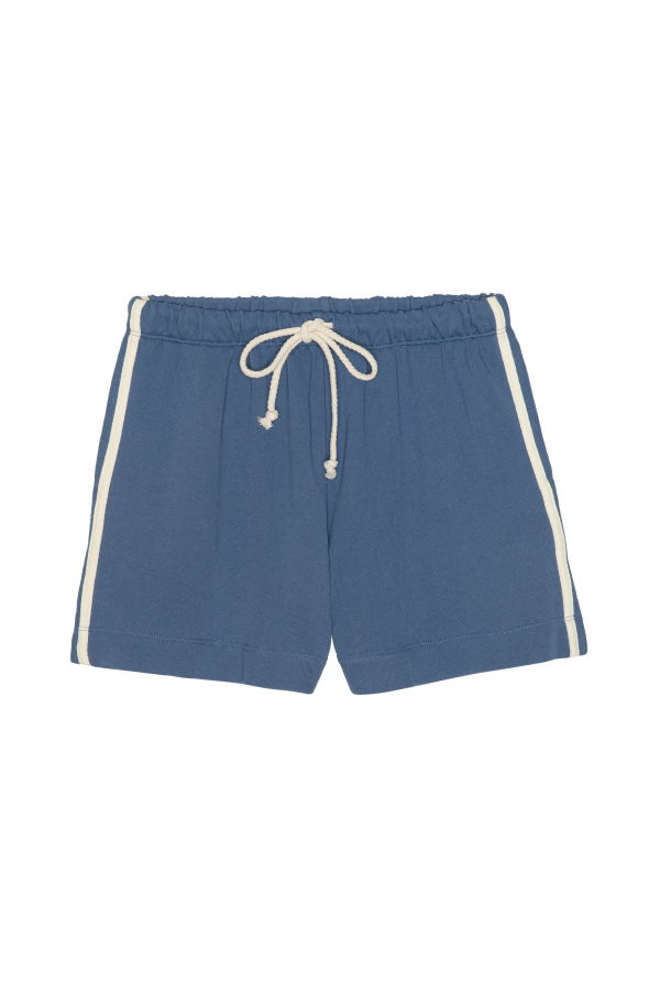 Donni. Lapis Stripe Eco-Terry Shorts