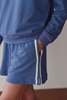 Donni. Lapis Stripe Eco-Terry Shorts - Thumbnail 2