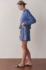 Donni. Lapis Stripe Eco-Terry Shorts - Thumbnail 4
