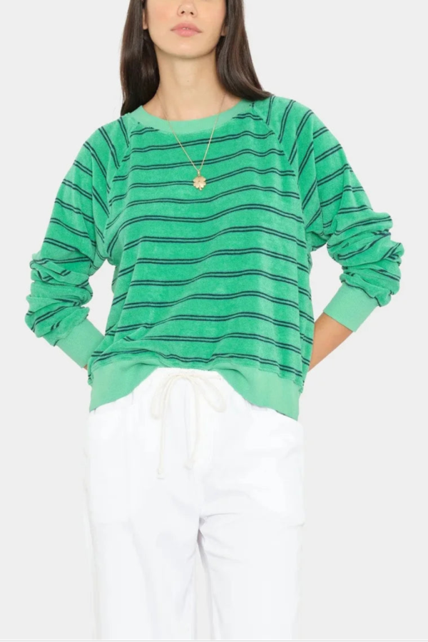 Xirena Jalapeno Hopper Terry Sweatshirt - Green