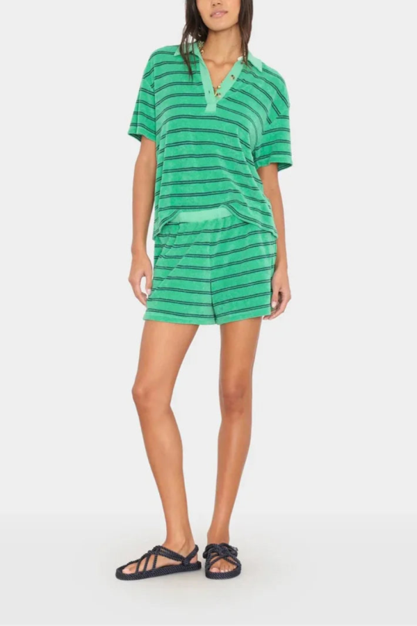 Xirena Jalapeno Shayden Terry Sweatshort - Green