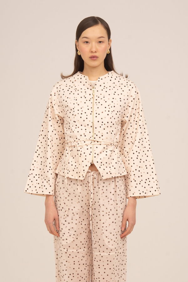 Carmensays Polka Dot Fuji Jacket