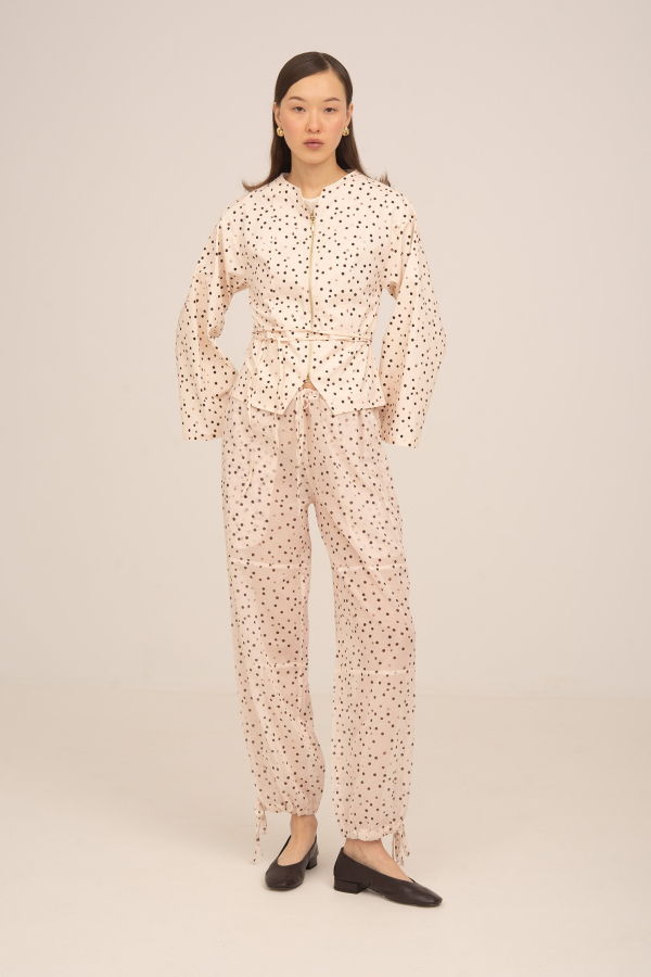Carmensays Polka Dot Fuji Jacket