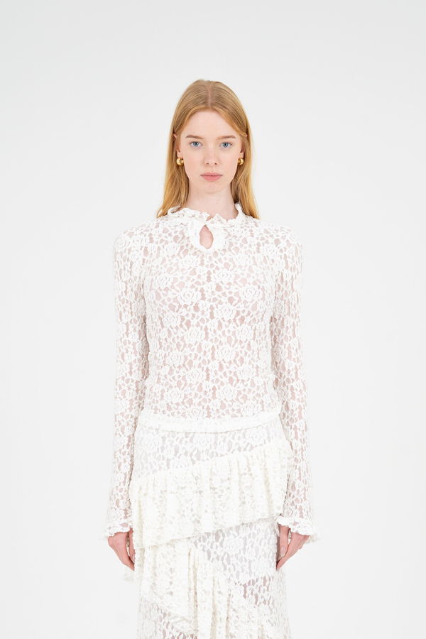 Carmensays Cupid Lace Top