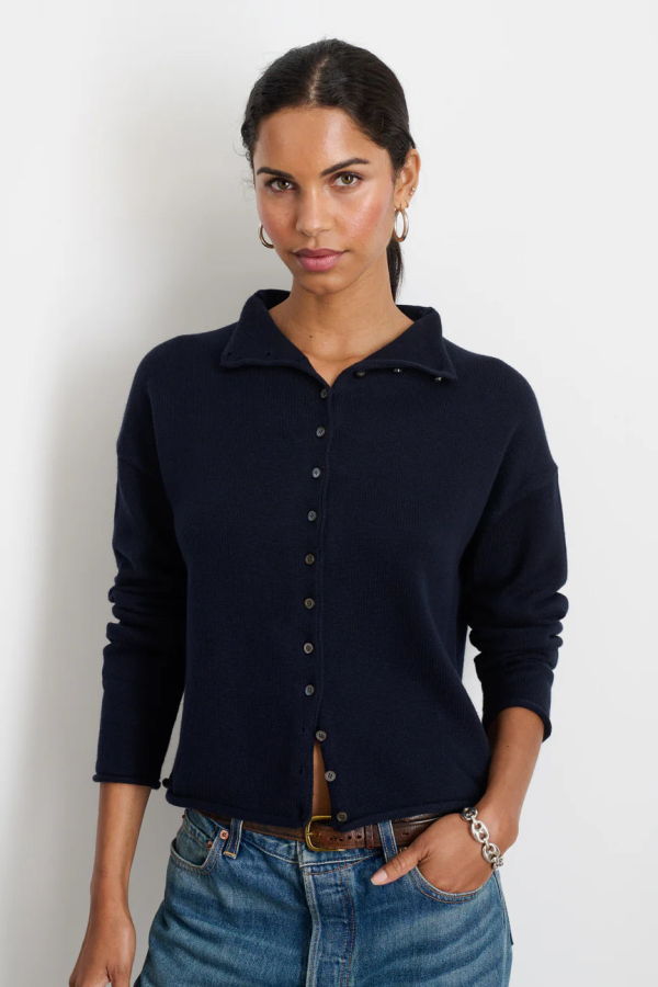 Alex Mill Taylor Cotton Cashmere Cardigan