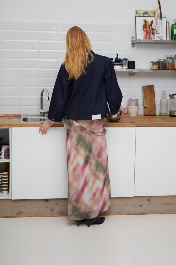 Carmen Says Flame Print Skirt