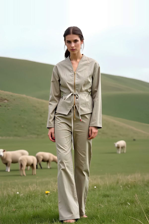 Carmensays Fuji Pants - Beige