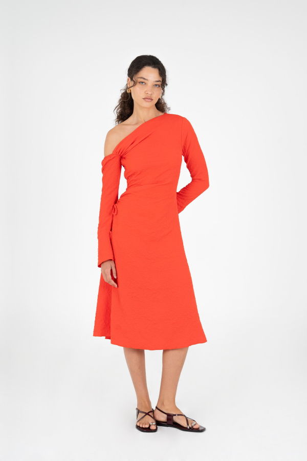 Carmensays Gift Asymmetric Dress