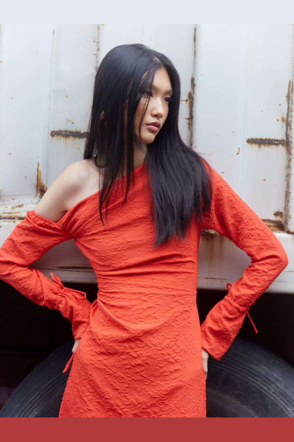 Carmensays Gift Asymmetric Dress