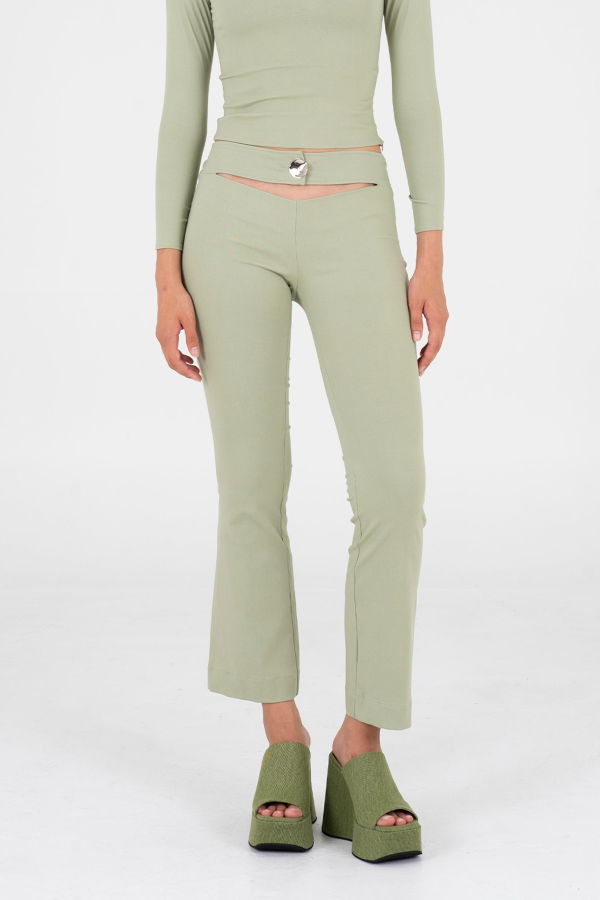 Carmensays Light Pants - Light Green