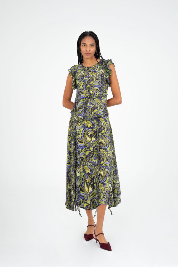 Carmensays Love Spell Floral Print Dress