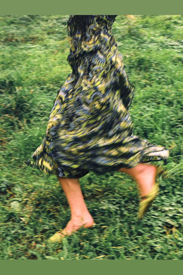 Carmensays Love Spell Floral Print Dress
