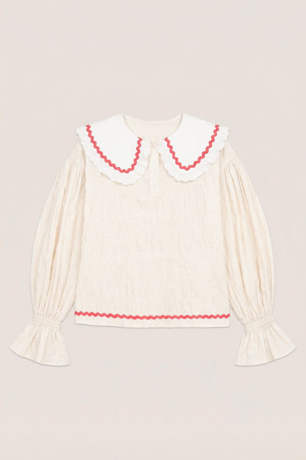 Carmensays Offduty Pyjama Blouse