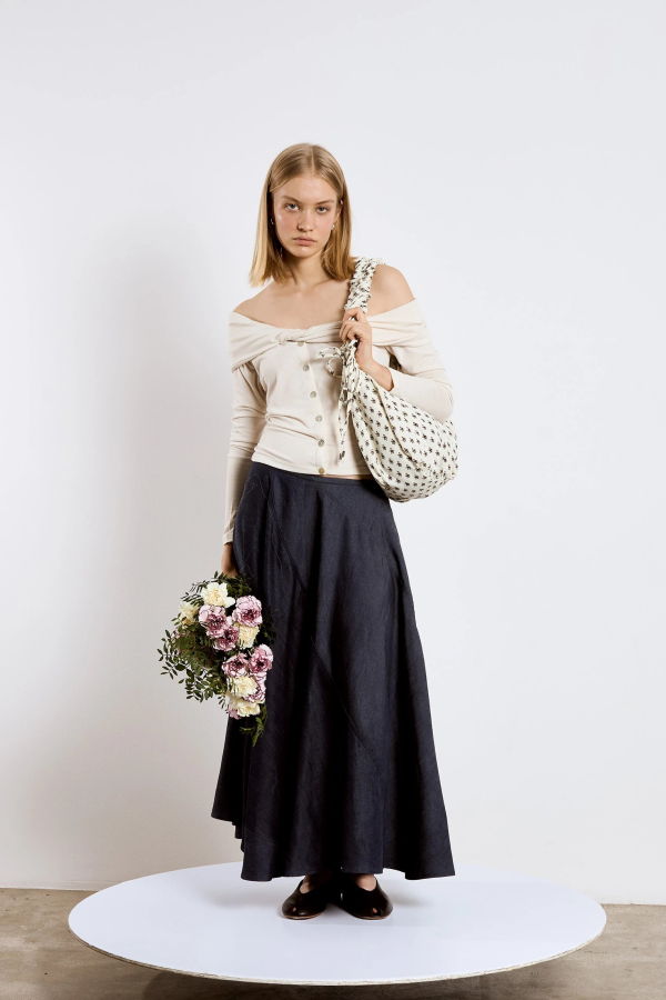 Carmensays Tender Off Shoulder Jersey Top