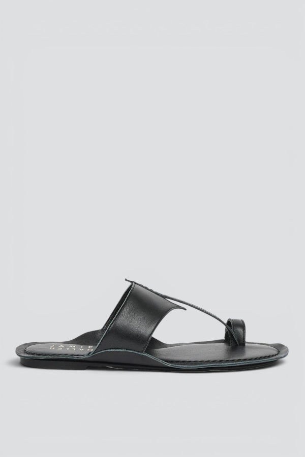 Jamie Haller Toe Thong Sandal - Black