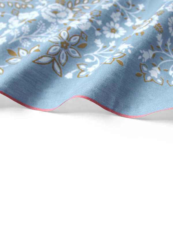 Kapital Fastcolor Selvedge Bandanna (Churchill Garden) 30x30