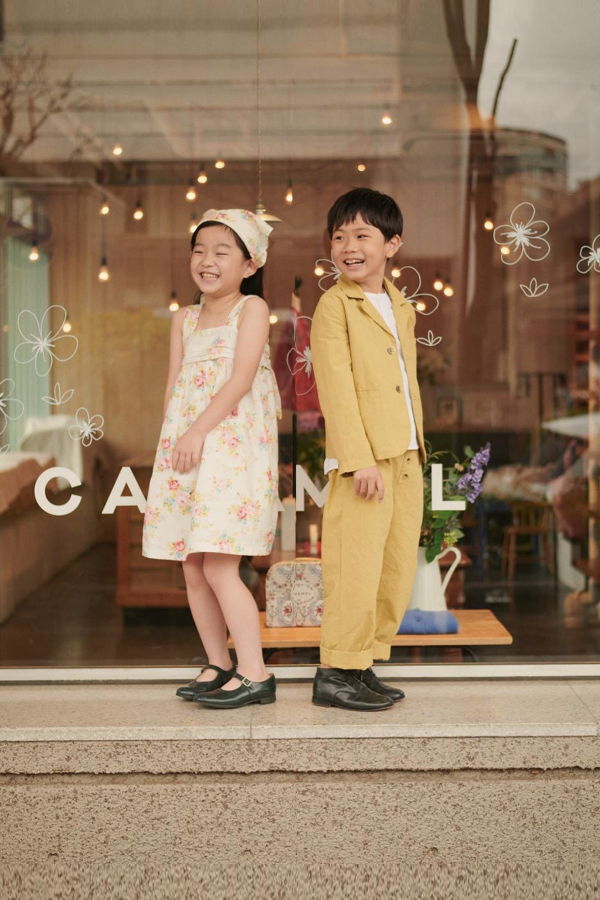 KIDS Caramel Magpie Blazer - Yellow