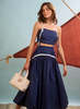 Hunter Bell Allegra Skirt - Deep Sea - Thumbnail 3