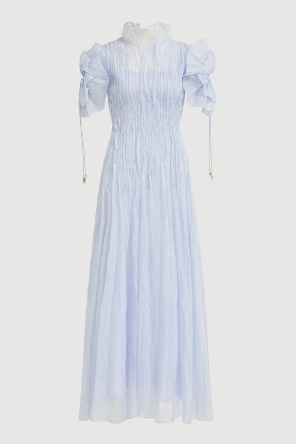 Aje Clara Midi Dress - French Blue