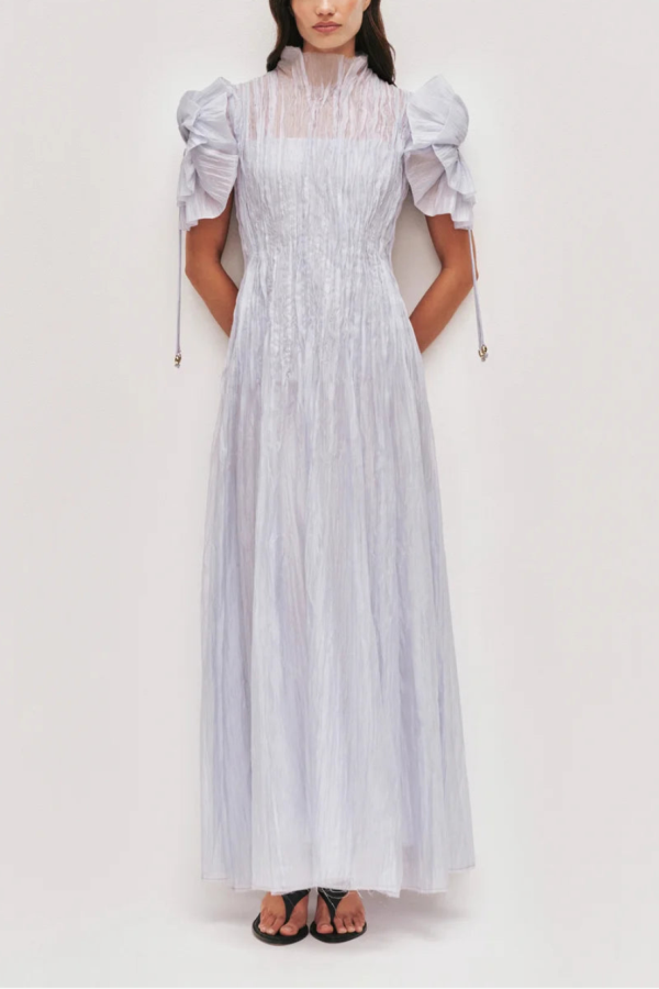 Aje Clara Midi Dress - French Blue