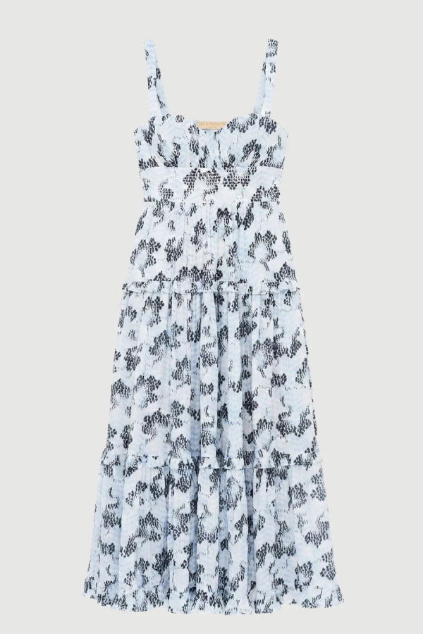 Ulla Johnson Ophelia Cami Cotton Dress - Blue