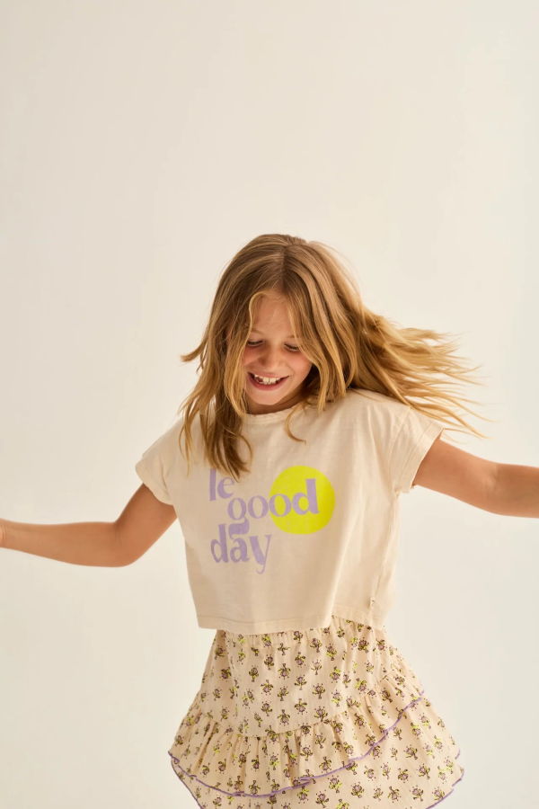KIDS Cozmo Molly Cotton Floral Skirt