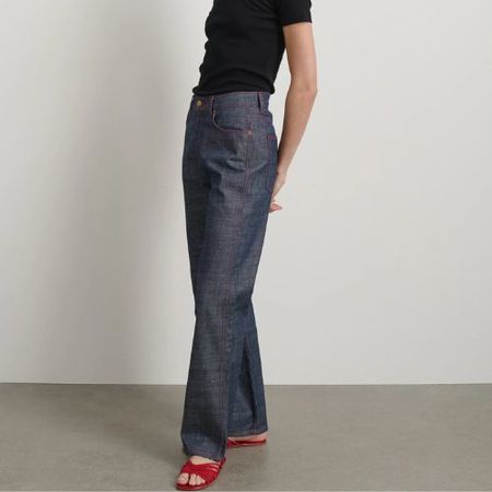 Goldsign Edgar Wide Leg Jeans - Ander | Garmentory
