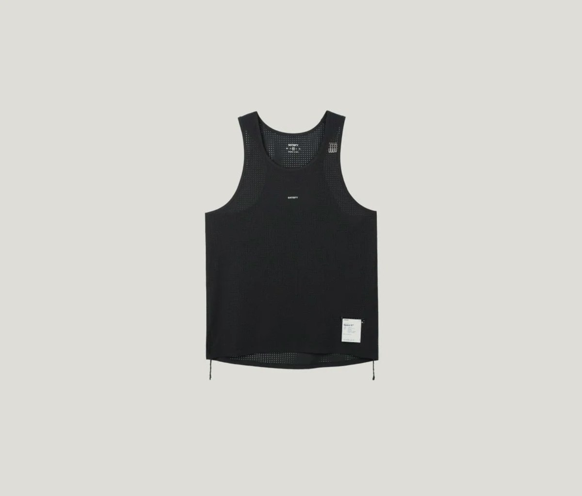 Satisfy Space-O Singlet - Core Black - Image 1 of 3