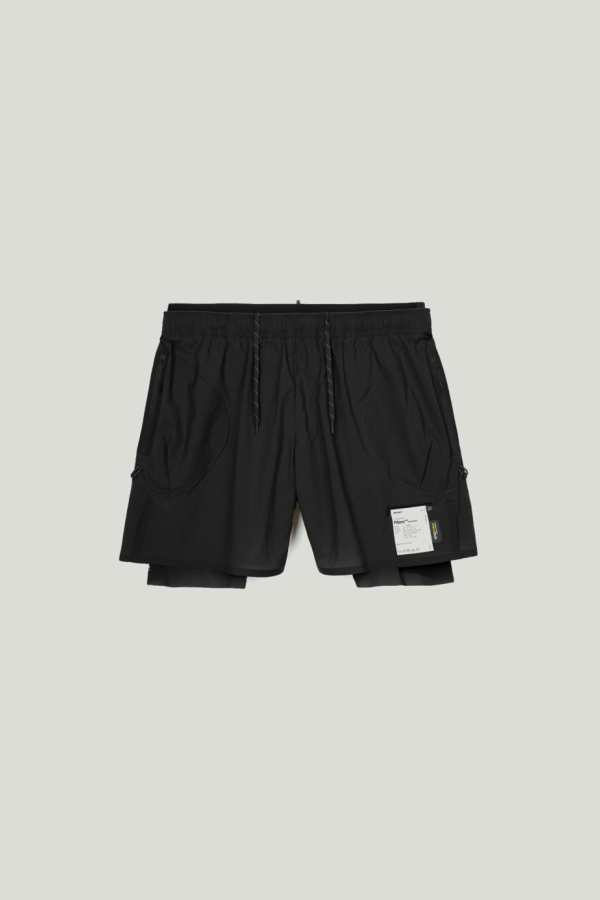 Satisfy Rippy Cordura 5" Trail Shorts - Black