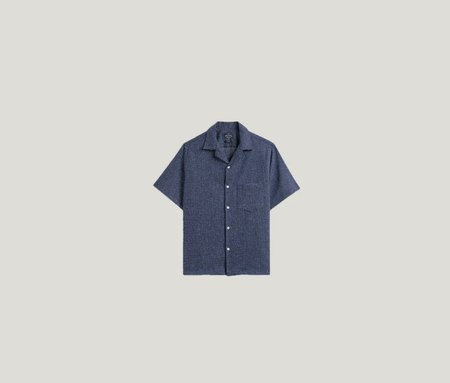 Our Legacy Box Shirt Short Sleeve shirt - Hanabi Print | Garmentory