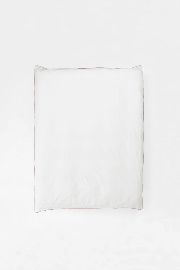 SUTRAM Private Contrast Edge Prism with Eggplant Duvet Cover