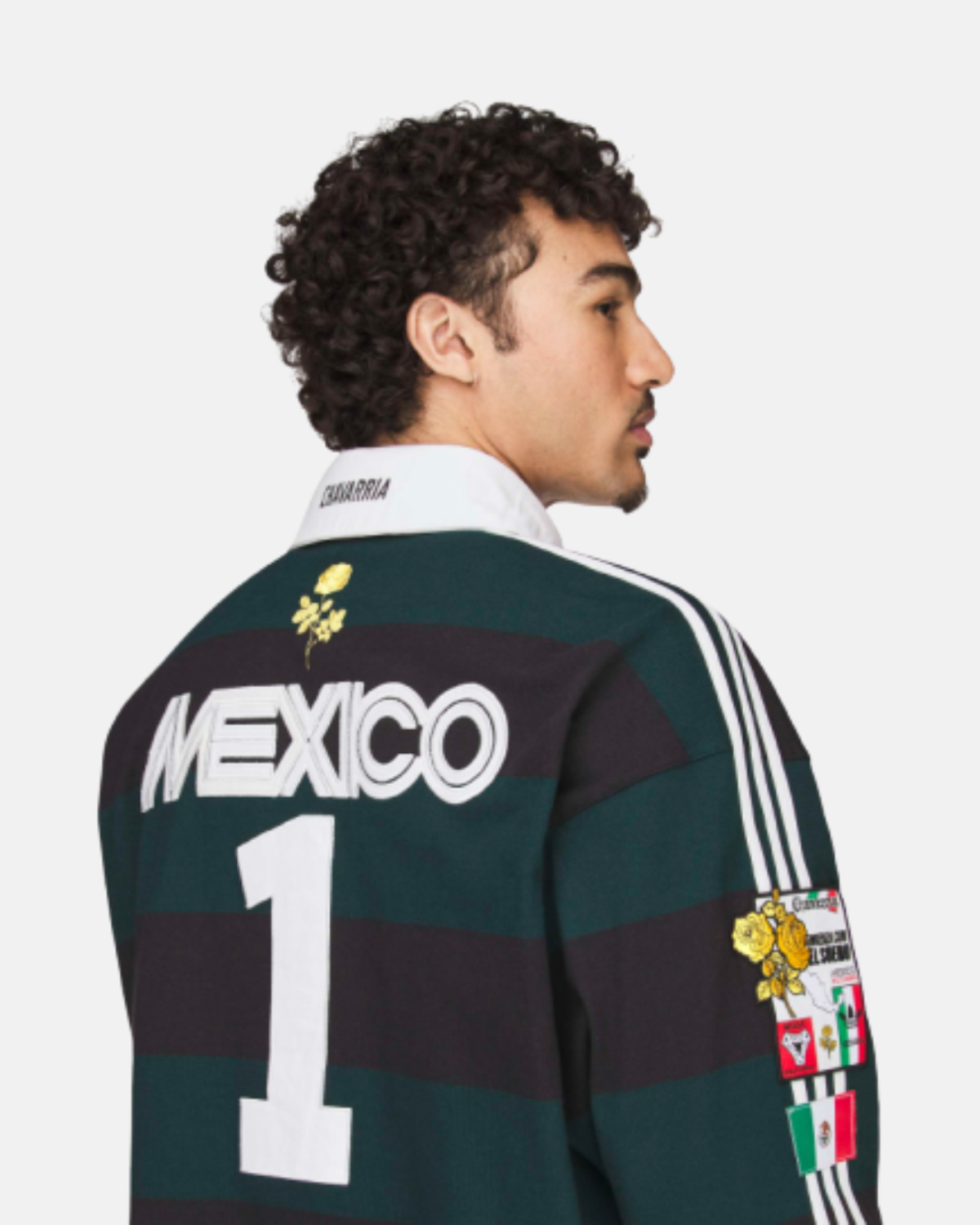 Adidas Chavarria LS Rugby Shirt - Image 4 of 4
