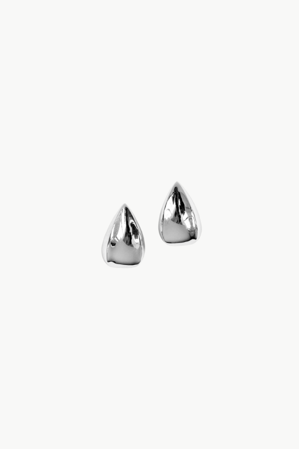 Jenny Bird Small Margaux Puffs Earrings - High Polish Silver