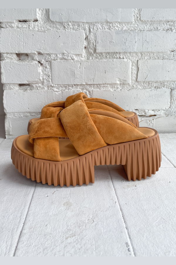 4CCCCEES Plia Semo Sandals - Tan