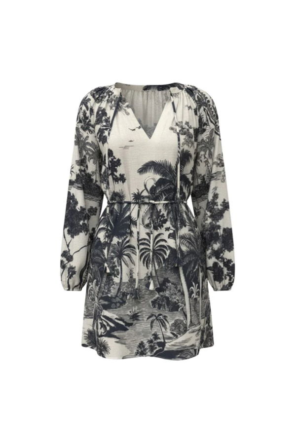 Hunter Bell Lisette Dress - Bermuda Toile