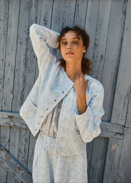 White Mohair Ribbed Cardigan | Garmentory