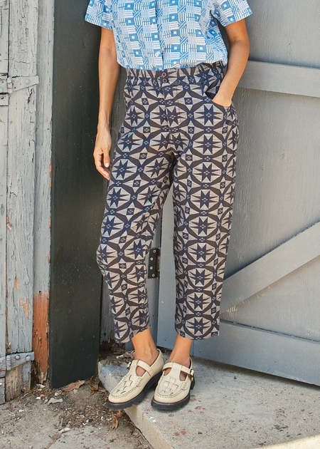 Auralee Washi Duck Canvas Slacks - Faded Pink | Garmentory