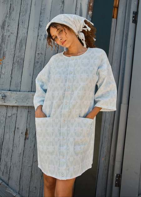 Apolina Tara Dress in Blue Stone | Garmentory