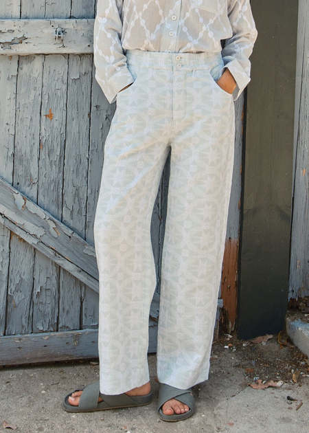 Auralee Organic Cotton Velour Pants - Light Brown | Garmentory