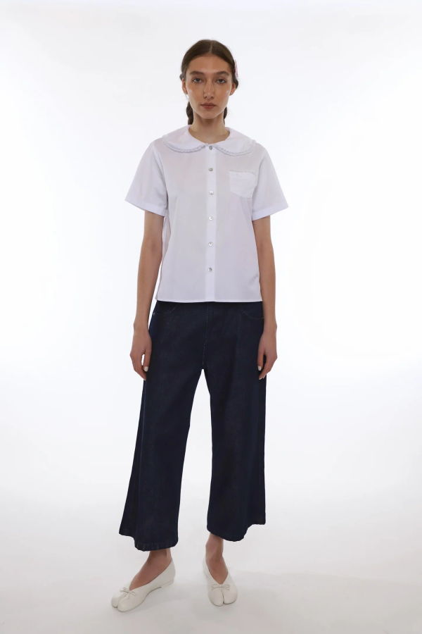 Sandy Liang Splitter Top